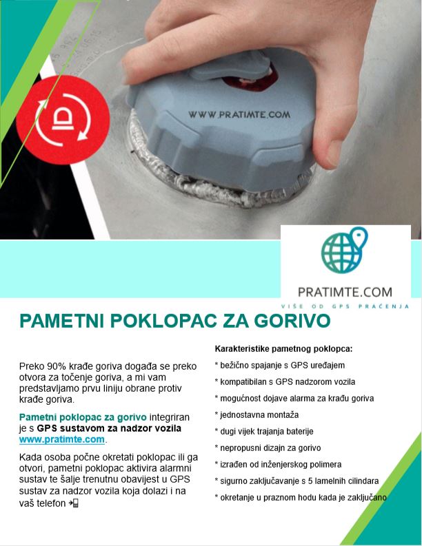 Pratimte.com pametan poklopac za gorivo